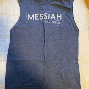 Messiah University Sleeveless Tee - Navy